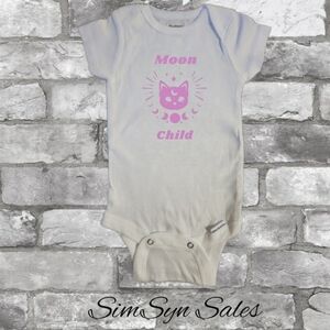 Moon Child Unisex Baby Onesie Onepiece Bodysuit 0-3 Months Brand New